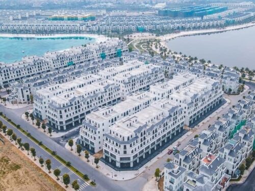 Cho thuê shop và biệt thự nhiều phân khu